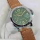 AAA Copy Panerai Luminor Marina 8 Days PAM00111 Green Dial Brown Leather Strap Watch (3)_th.jpg